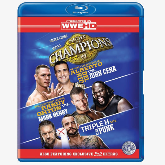 WWE Night of Champions 2011 Blu-ray