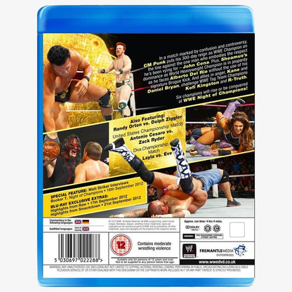 WWE Night of Champions 2012 Blu-ray