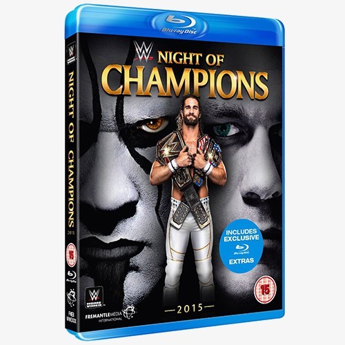 WWE Night of Champions 2015 Blu-ray