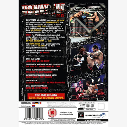 WWE No Way Out 2012 DVD