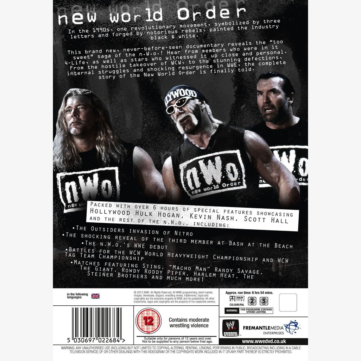 WWE n.W.o ザ・レボリューション(3枚組) [DVD] WY-N5RW-8T7Q - 映画 