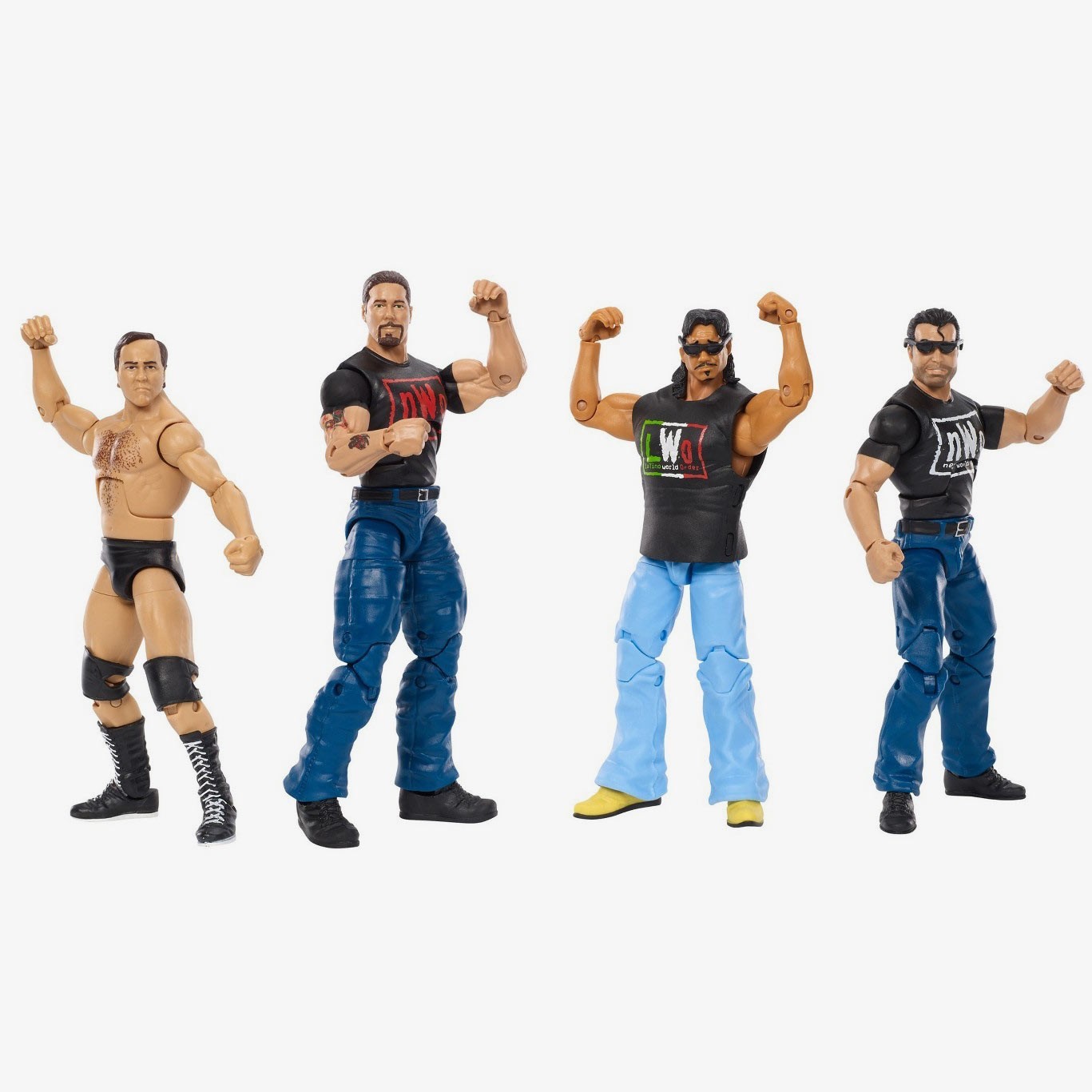 NWO Retro 4-Pack (Hollywood Hulk Hogan, Syxx, Scott Hall