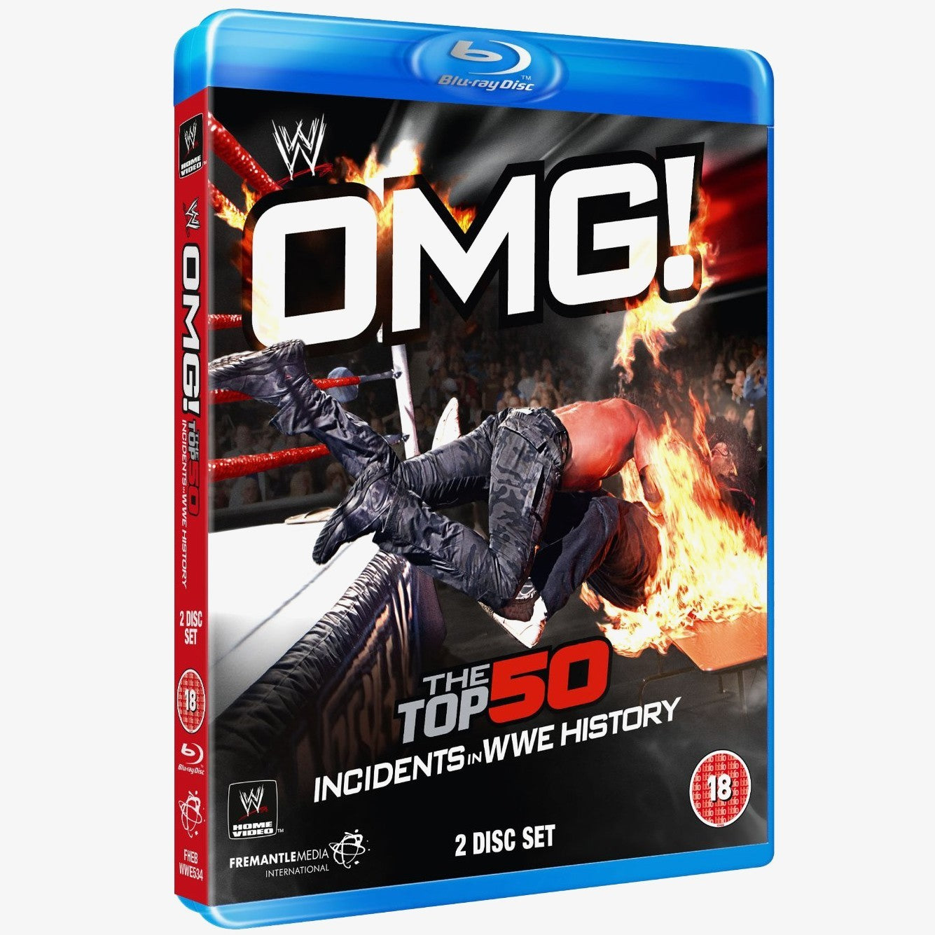 OMG! The Top 50 Incidents in WWE History Blu-ray