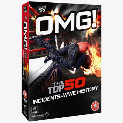 OMG! The Top 50 Incidents in WWE History DVD