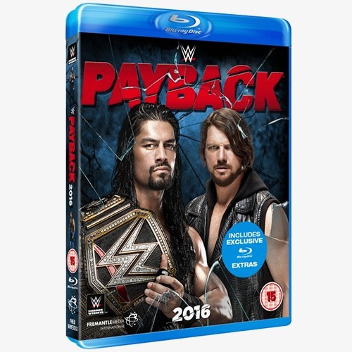 WWE Payback 2016 Blu-ray
