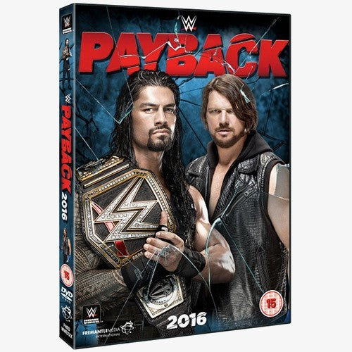 WWE Payback 2016 DVD