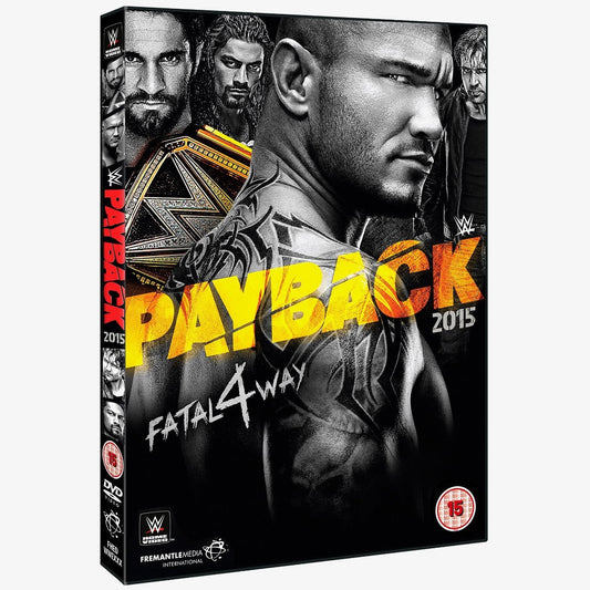 WWE Payback 2015 DVD