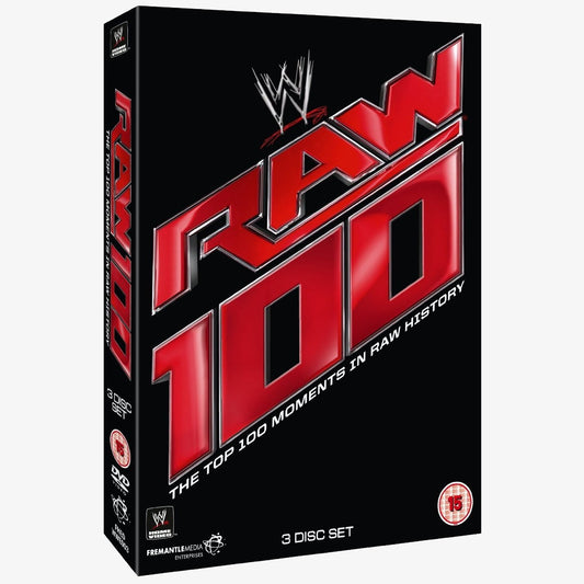 WWE Raw 100 - The Top 100 Moments in Raw History DVD