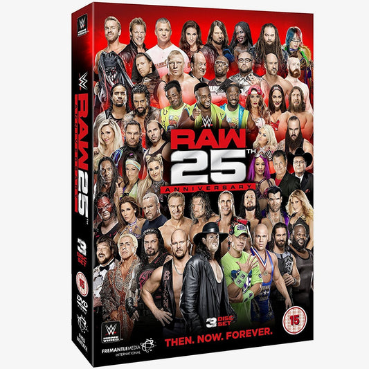 WWE RAW 25th Anniversary DVD