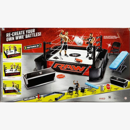 WWE Ringside Battle Playset with Kevin Owens Figure & Accessories