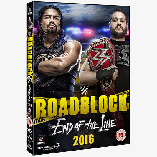 WWE Road Block - End of the Line 2016 DVD