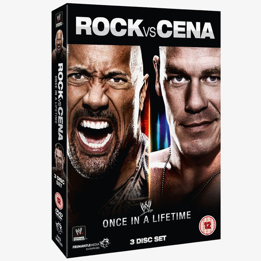 WWE The Rock vs. John Cena: Once In A Lifetime DVD