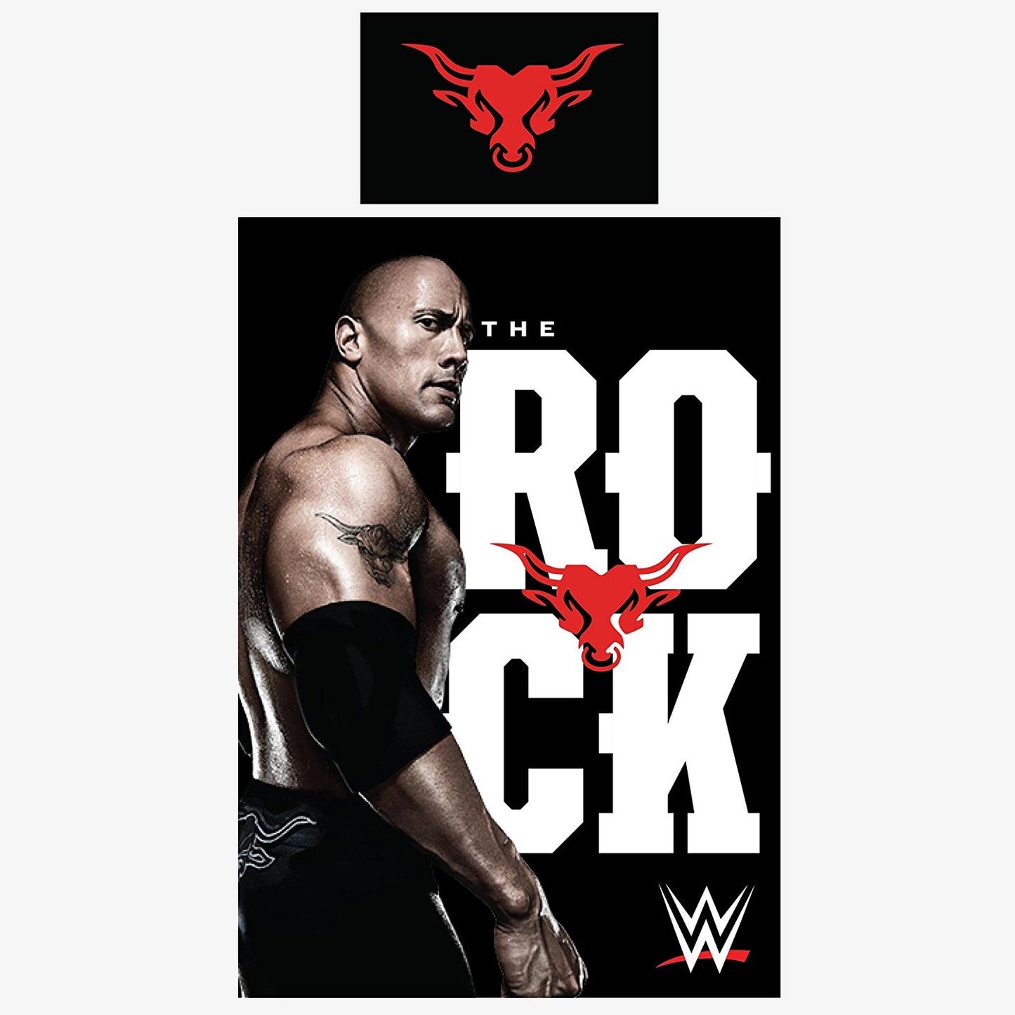 The Rock WWE Single Bedding Set