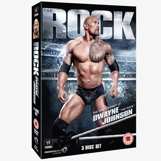 WWE The Rock: The Epic Journey of Dwayne Johnson DVD
