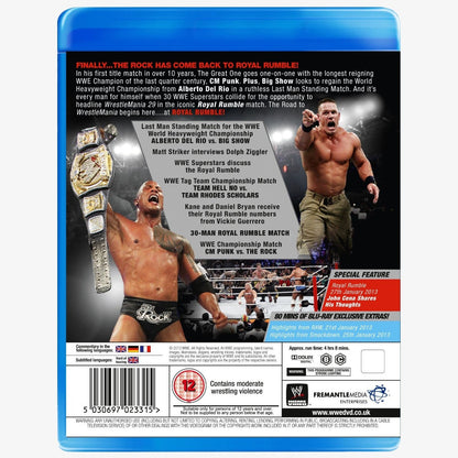 WWE Royal Rumble 2013 Blu-ray