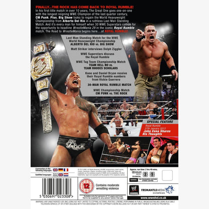 WWE Royal Rumble 2013 DVD