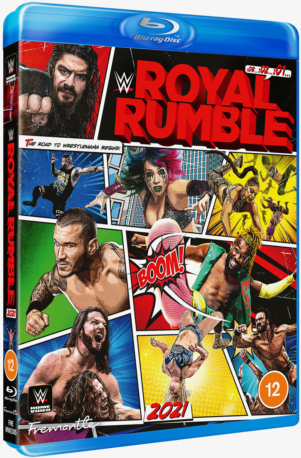 WWE Royal Rumble 2021 Blu-ray