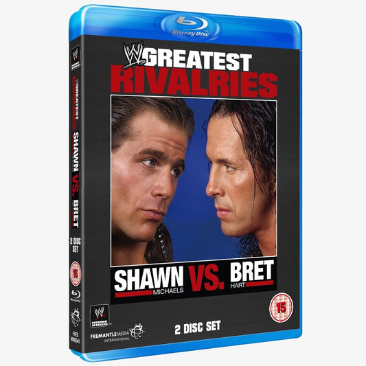 Shawn Michaels vs. Bret Hart - WWE's Greatest Rivalries Blu-ray