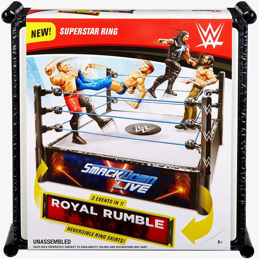 WWE SmackDown Live & Royal Rumble Ring (2 in 1)