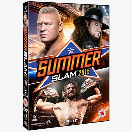 WWE SummerSlam 2015 DVD