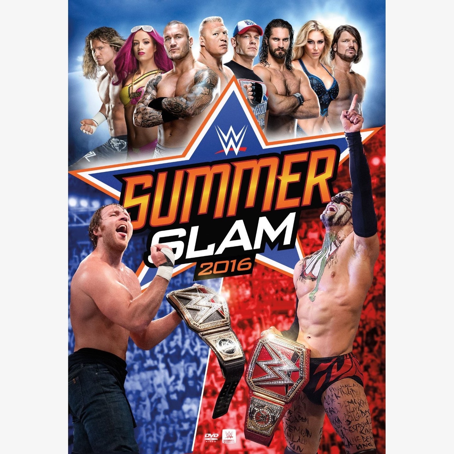 WWE SummerSlam 2016 Blu-ray