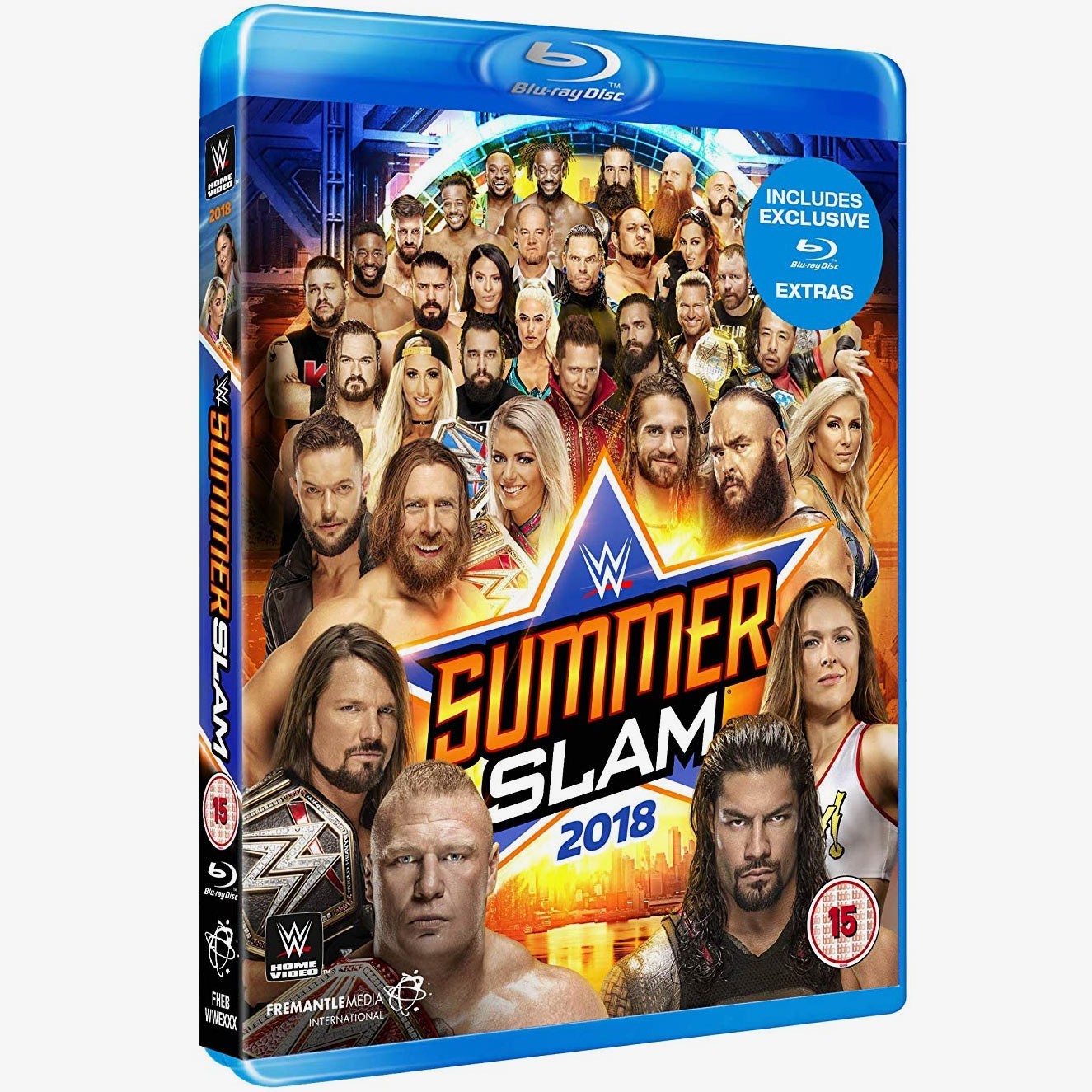 WWE SummerSlam 2018 Blu-ray