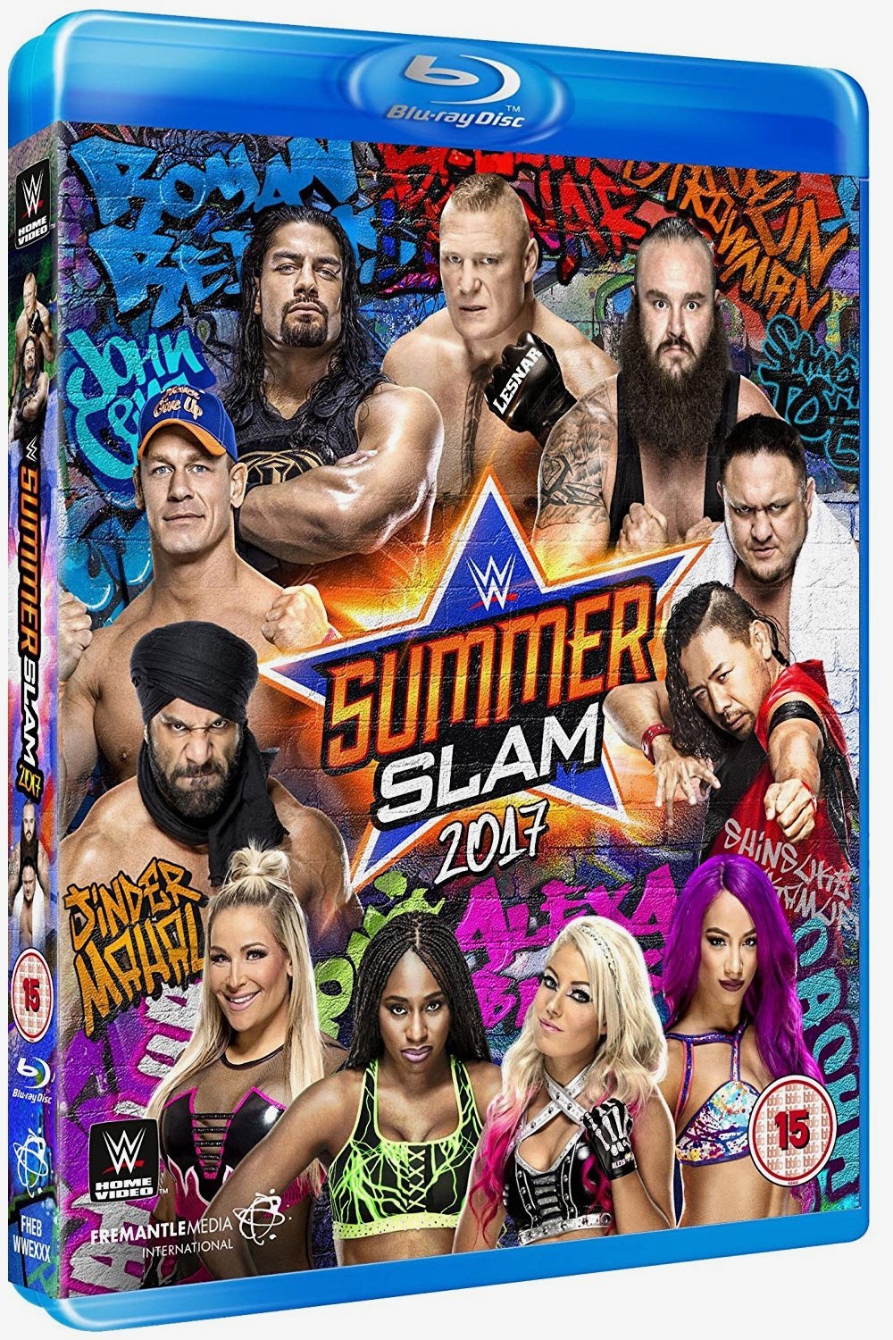 WWE SummerSlam 2017 Blu-ray
