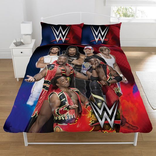 WWE Super 7 Double Duvet Cover Bed Set