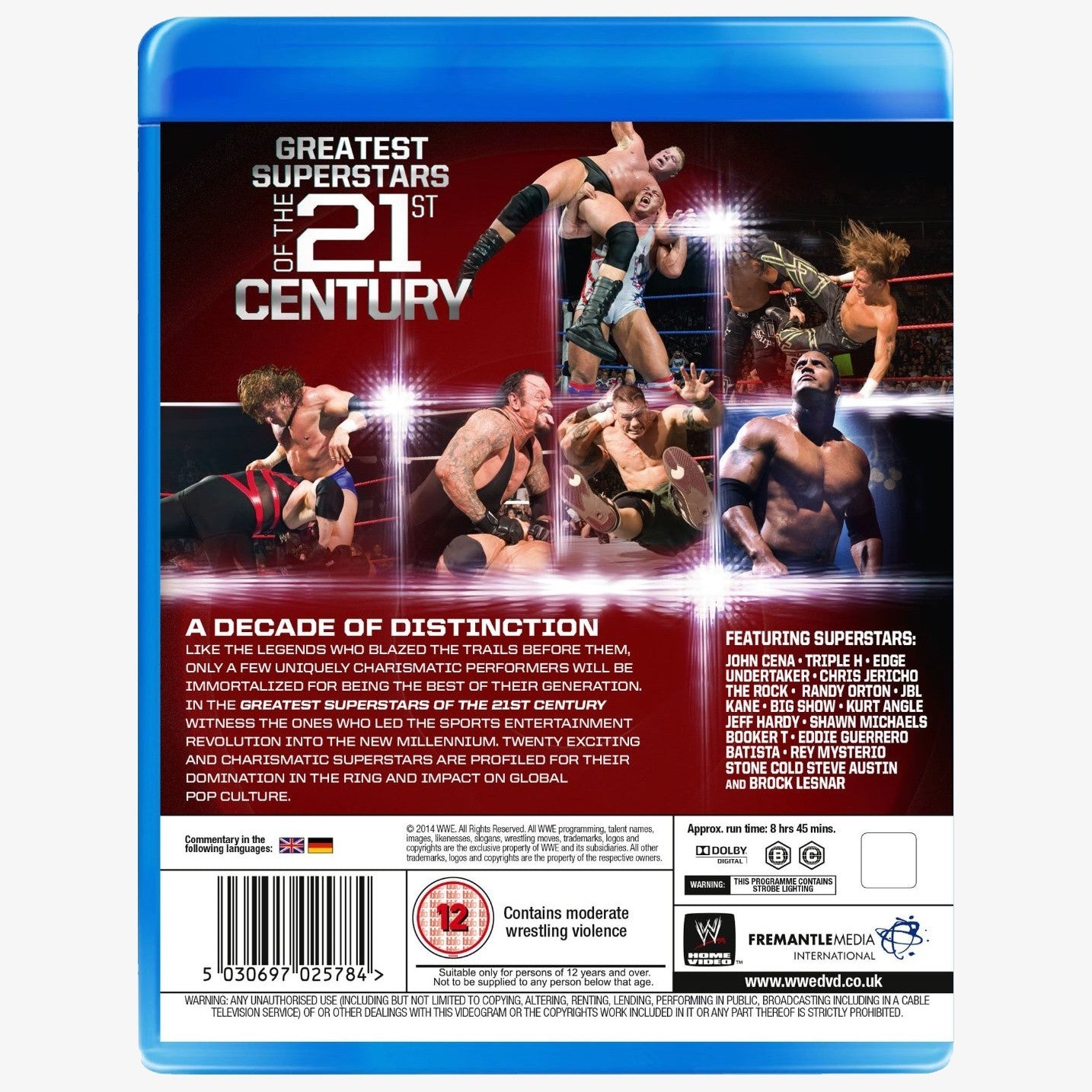 WWE Greatest Superstars of the 21st Century Blu-ray