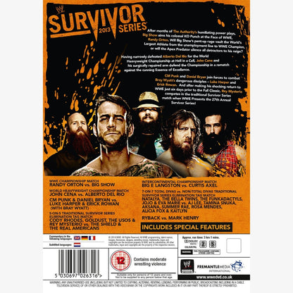 WWE Survivor Series 2013 DVD