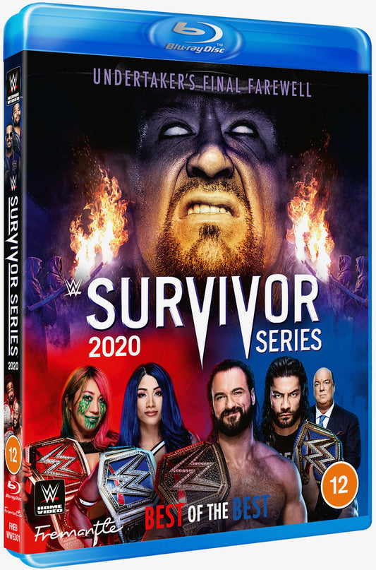 WWE Survivor Series 2020 Blu-ray