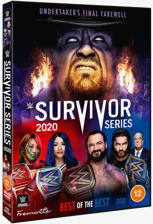 WWE Survivor Series 2020 DVD