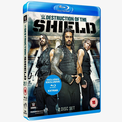 WWE The Destruction of The Shield Blu-ray