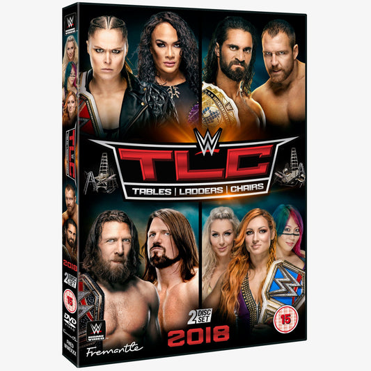 WWE TLC: Tables, Ladders & Chairs 2018 DVD