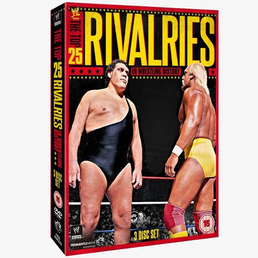 WWE The Top 25 Rivalries In Wrestling History DVD