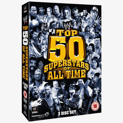 WWE Top 50 Superstars of All Time DVD