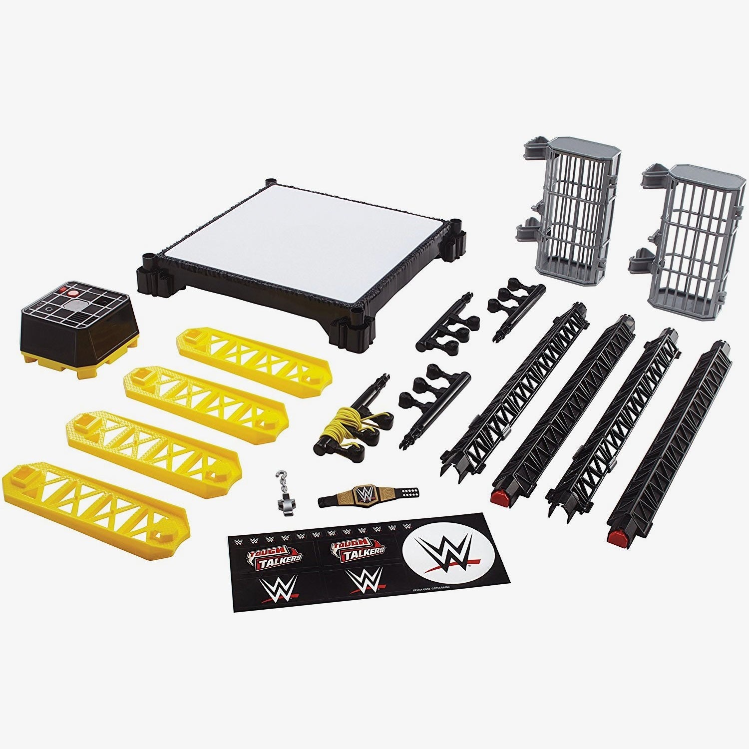 WWE Tough Talkers Championship Takedown Ring playset
