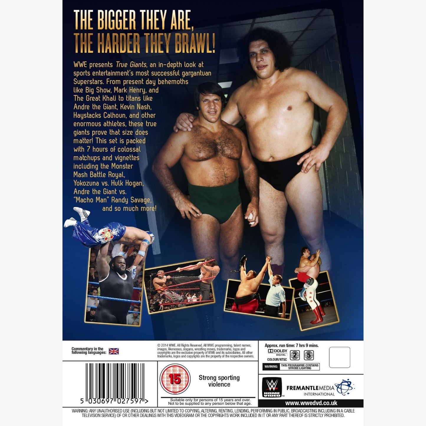 WWE True Giants of Wrestling DVD