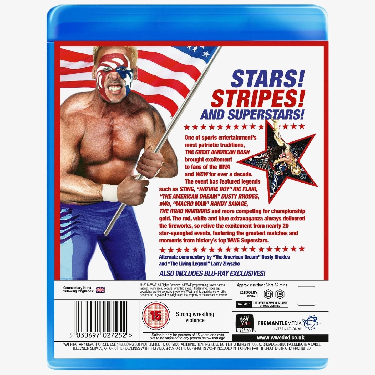 WWE United We Slam - Best of Great American Bash Blu-ray