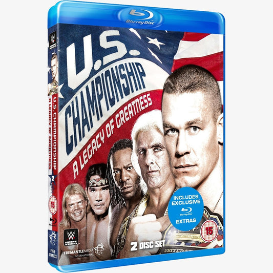 WWE United States Championship: A Legacy of Greatness Blu-ray