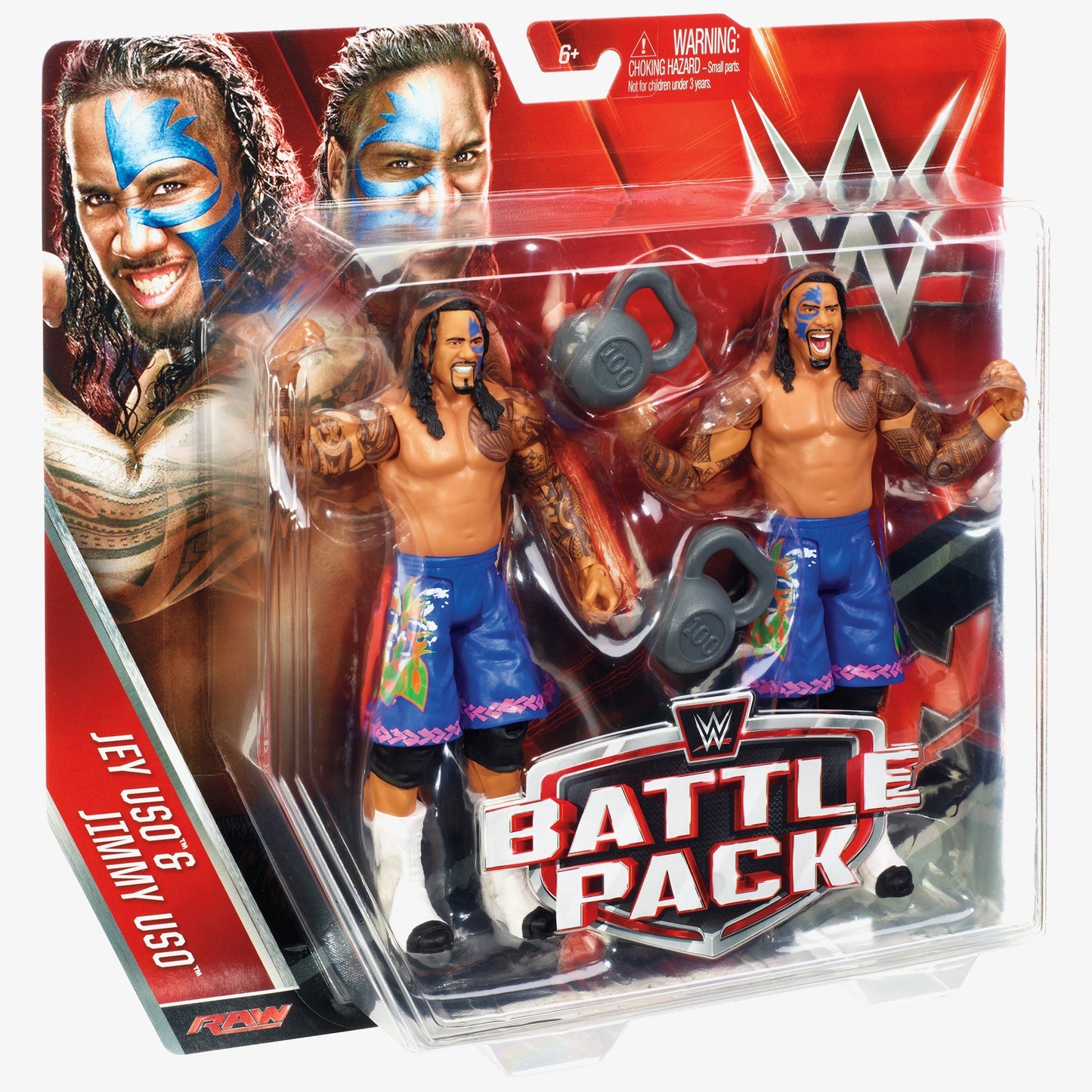 Jey Uso & Jimmy Uso - The Usos - WWE Battle Pack Series #37