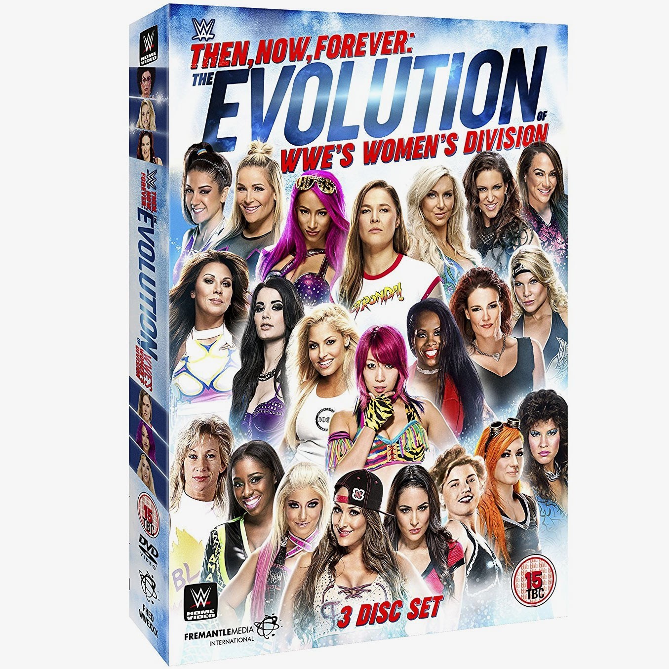 WWE Then Now Forever: The Evolution of WWE's Women's Division DVD
