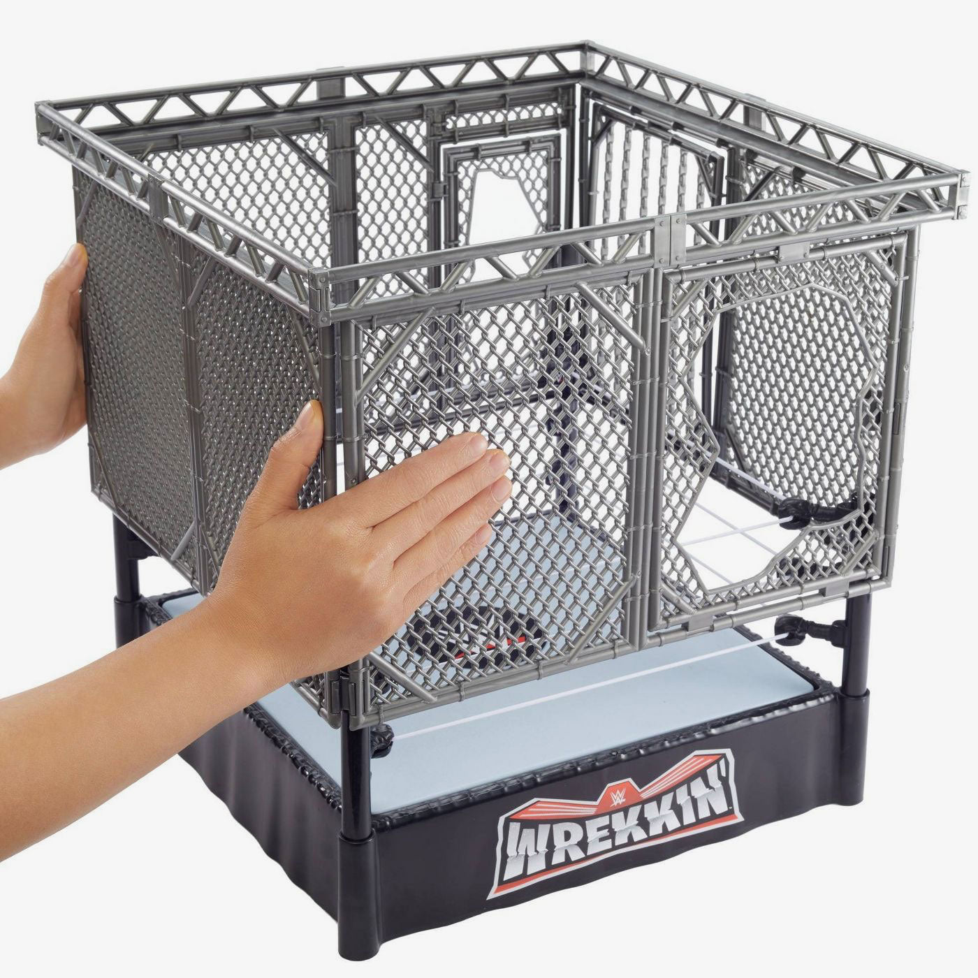 Wwe cage ring deals playset