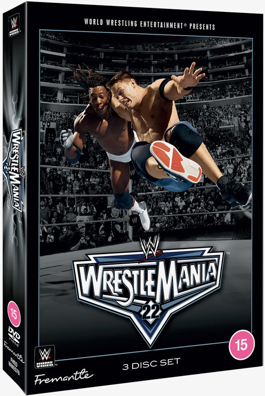 WWE WrestleMania 22 DVD