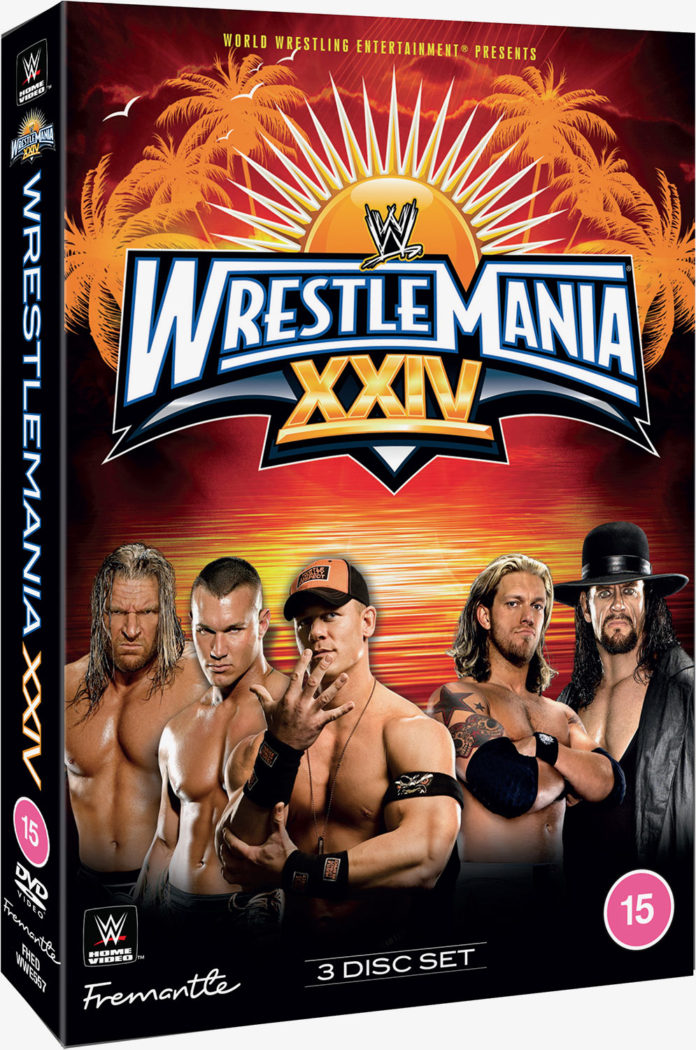 WWE WrestleMania 24 DVD