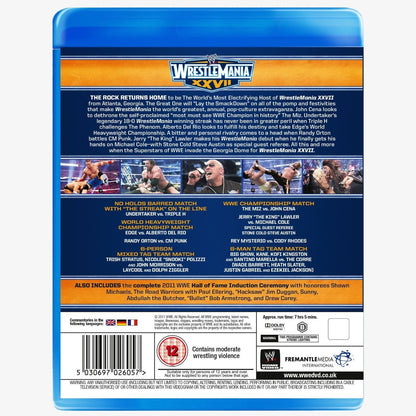 WWE WrestleMania 27 Blu-ray