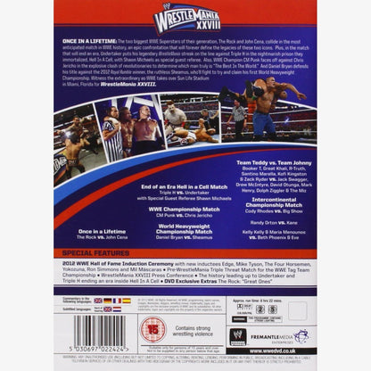 WWE WrestleMania 28 DVD