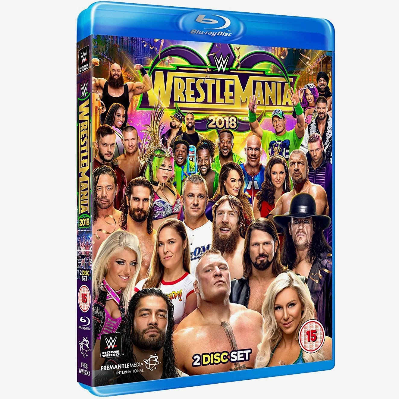 WWE WrestleMania 34 Blu-ray