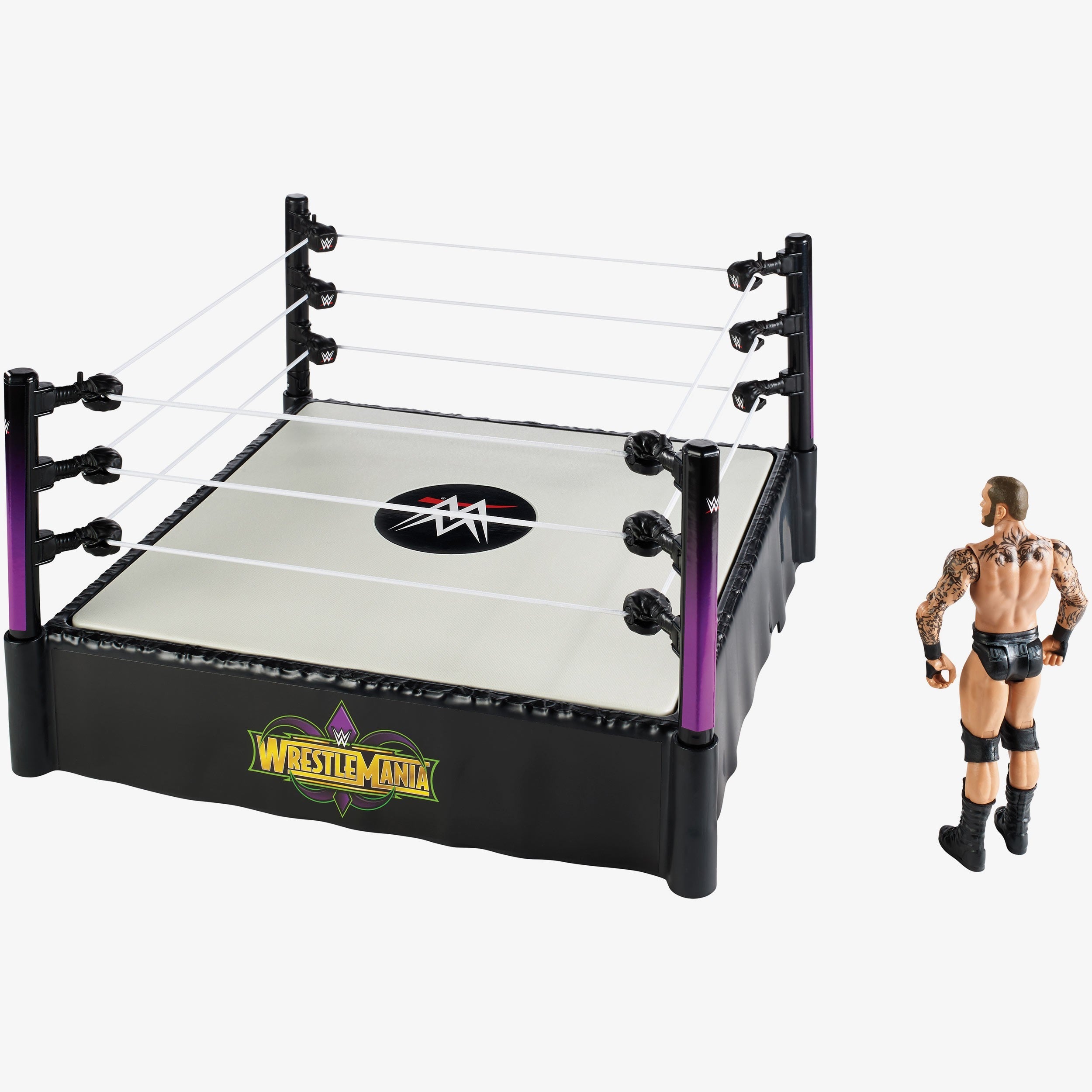 WWE WrestleMania 34 Ring Playset (with Randy Orton Figure)