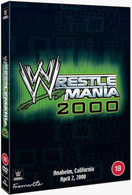 WWE WrestleMania 2000 DVD